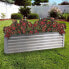 Фото #2 товара Galvalume Steel Rectangle Raised Garden Bed - Silver - 71 in