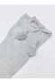 Фото #6 товара LCW Kids Kendinden Desenli Kız Çocuk Diz Altı Çorap