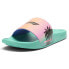 Puma F1 Leadcat 2.0 Miami Graphic Slide Mens Green, Pink Casual Sandals 3084730
