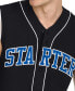 Men's Regular-Fit Logo Embroidered Sleeveless Button-Down Baseball Jersey