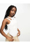 Beyaz Nike Sportswear Essential High Cut Hips Beyaz Kadın Çıtçıtlı Body