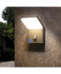 Фото #4 товара 18W Outdoor Wall Sconce with Motion Sensor and 50,000hr Lifespan