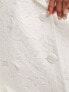 Фото #3 товара Y.A.S Bridal tailored lace bridal mini dress in white