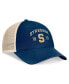 Фото #2 товара Men's Navy Syracuse Orange Heritage Waylon Trucker Adjustable Hat