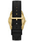 ფოტო #3 პროდუქტის Women's The Miller Black Leather Strap Watch 32mm