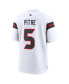 Фото #1 товара Men's Jalen Pitre White Houston Texans Game Jersey