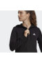 Фото #11 товара Толстовка Adidas Essentials Logo черная с капюшоном