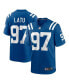 Men's Laiatu Latu Royal Indianapolis Colts 2024 NFL Draft First Round Pick Player Game Jersey Синий, 2XL - фото #1