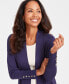 ფოტო #2 პროდუქტის Women's Button-Sleeve Flyaway Cardigan, XS-4X, Created for Macy's