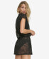 Фото #2 товара Платье для пляжа с капюшоном Calvin Klein burnout Drawstring, созданное для Macy's, Купальник