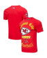 Фото #1 товара Men's Red Kansas City Chiefs Old English T-shirt