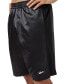 ფოტო #4 პროდუქტის Men's Regular-Fit Mesh-Panel Satin Basketball Shorts