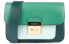 Фото #1 товара Сумка женская Michael Kors MK Sloan двухцветная с зеленым большая 30H8TS9L3T-RCNG-GRN-MLT