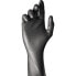 Фото #3 товара Одноразовые перчатки JUBA Коробка Без талька Чёрный нитрил (50 штук)