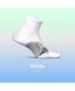 ფოტო #1 პროდუქტის Men's Elite Light Cushion Quarter Solid - Sport Sock with Targeted Compression