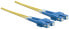 Фото #9 товара Intellinet Fiber Optic Patch Cable - OS2 - SC/SC - 2m - Yellow - Duplex - Single-Mode - 9/125 µm - LSZH - Fibre - Lifetime Warranty - Polybag - 2 m - OS2 - SC - SC