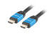 Lanberg CA-HDMI-20CU-0018-BL - 1.8 m - HDMI Type A (Standard) - HDMI Type A (Standard) - 3D - 18 Gbit/s - Black