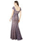 Фото #2 товара Women's Fitted Lace Mermaid Gown
