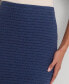 Women's Textured Pencil Skirt