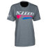 KLIM Race Spec short sleeve T-shirt Gray / Knockout Pink, M - фото #2