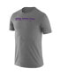 Фото #2 товара Men's Heather Gray TCU Horned Frogs Changeover Legend T-shirt