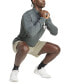 Фото #5 товара Мужская футболка Adidas Essentials Training с длинным рукавом с молнией в четверть