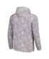 ფოტო #2 პროდუქტის Men's Gray New York Mets Palm Frenzy Hoodie Long Sleeve T-Shirt