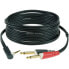 Фото #1 товара Klotz Y-Cable,1m,Jack,3,5 angled AY5A0100