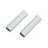 Фото #1 товара JAGWIRE Tips Double-Ended Housing Connector-4 mm Shift-Silver 10Pcs