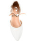 ფოტო #4 პროდუქტის Women's Vielo Bow Ankle Strap Flats