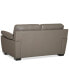 Фото #16 товара Lothan 64" Leather Loveseat, Created for Macy's