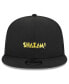 Фото #2 товара Men's Black Shazam! Trucker 9FIFTY Snapback Hat