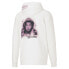 Фото #4 товара Puma Trayvon Martin Graphic Hoodie Mens White Casual Outerwear 539597-01