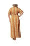 Plus Size Vienna Kimono Sleeve Long Maxi Dress