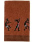Zuni Embroidered KokopellisCotton Hand Towel, 16" x 30"