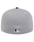 Фото #4 товара Men's Gray New York Yankees Pivot Mesh 59FIFTY Fitted Hat