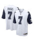 Фото #4 товара Men's Trevon Diggs White Dallas Cowboys Alternate Game Jersey