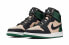 Фото #4 товара Кроссовки Nike Air Jordan 1 Retro High Bio Beige Anthracite Mystic Green (W) (Зеленый, Черный)