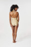 Фото #3 товара Carve Designs 293712 Women's Alexandra One Piece, Gold Shimmer, Size XS