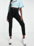 Фото #1 товара Cotton:On high rise cropped skinny jeans in black