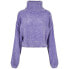 URBAN CLASSICS Turtleneck Sweatshirt Chenille Big