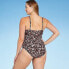 Women's Underwire Medium Coverage One Piece Swimsuit - Kona Sol Chocolate L