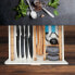 Фото #4 товара Органайзер для ящиков из бамбука Relaxdays Schubladentrenner 10 предметов