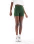 Фото #1 товара Stradivarius sculpt hotpant in forest green