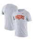 Men's White Clemson Tigers 2022 Game Day Sideline Velocity Performance T-shirt