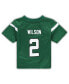 Фото #2 товара Футболка для малышей Nike Зак Уилсон New York Jets зеленый Готэм