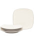 Colorwave Square Salad Plates, Set of 4