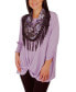 ფოტო #3 პროდუქტის Petite 3/4 Sleeve Top with Scarf