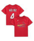 ფოტო #2 პროდუქტის Boys and Girls Infant Yadier Molina Red St. Louis Cardinals Player Name and Number T-shirt