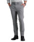 ფოტო #4 პროდუქტის Men's Gabardine Skinny/Extra-Slim Fit Performance Stretch Flat-Front Dress Pants